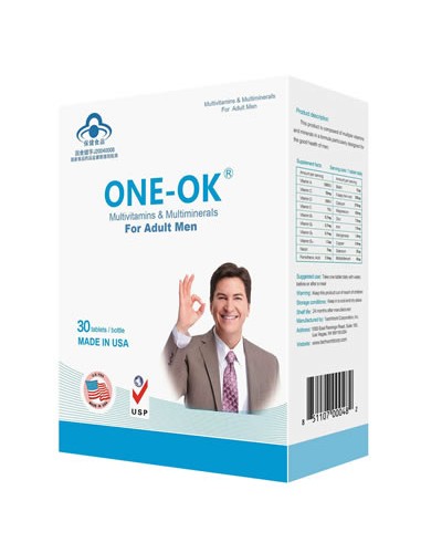 ONE-OK®  Multivitamins & Minerals for Men